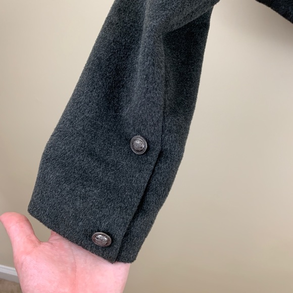 Forever 21 bedazzled gray cropped lined blazer - Picture 5 of 9